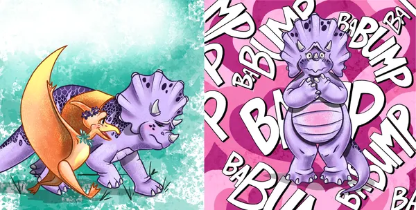 Pages 18-19: Babump Left